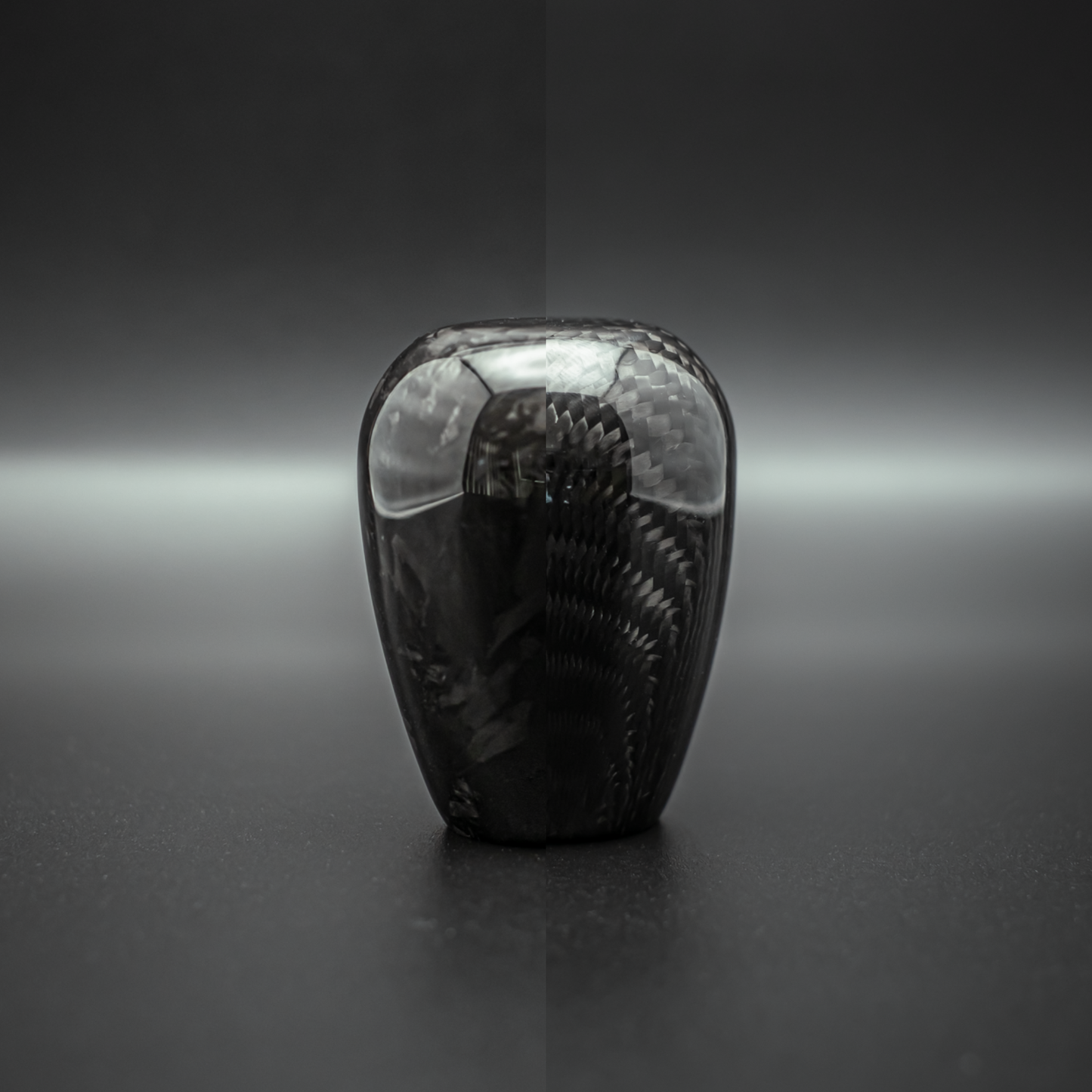 Sim Racing/JDM Manual Shift Knob Carbon Tear-Drop Shape | Multiple Thread Options