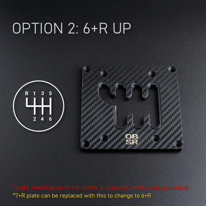 OB1 Dampened Top Plate [For H-Pattern Sim Shifter]