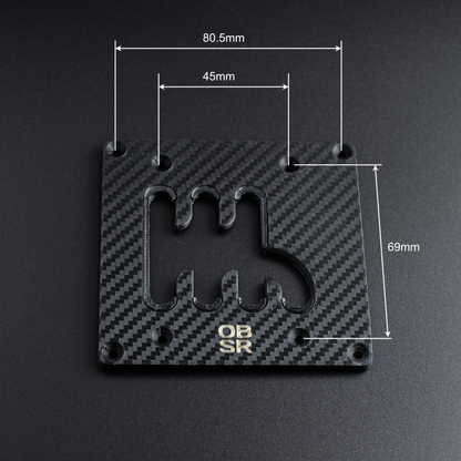 OB1 Dampened Top Plate [For H-Pattern Sim Shifter]